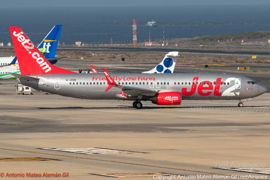 Jet2 Boeing 737-8KN (G-JZDB) | Photo 666034