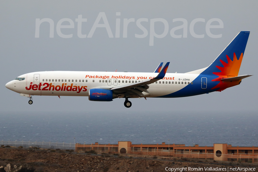 Jet2 Boeing 737-8K5 (G-JZHA) | Photo 343113