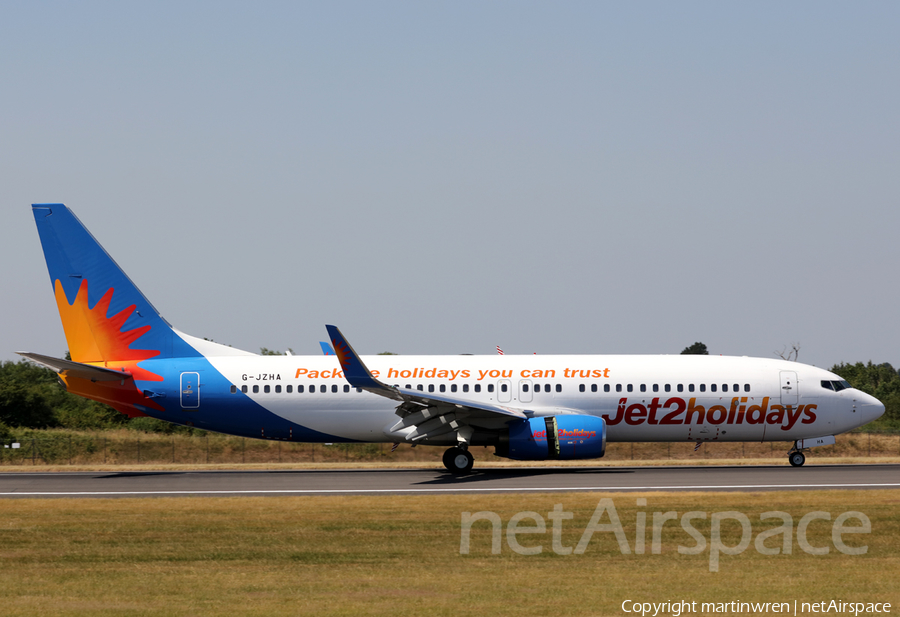 Jet2 Boeing 737-8K5 (G-JZHA) | Photo 250367