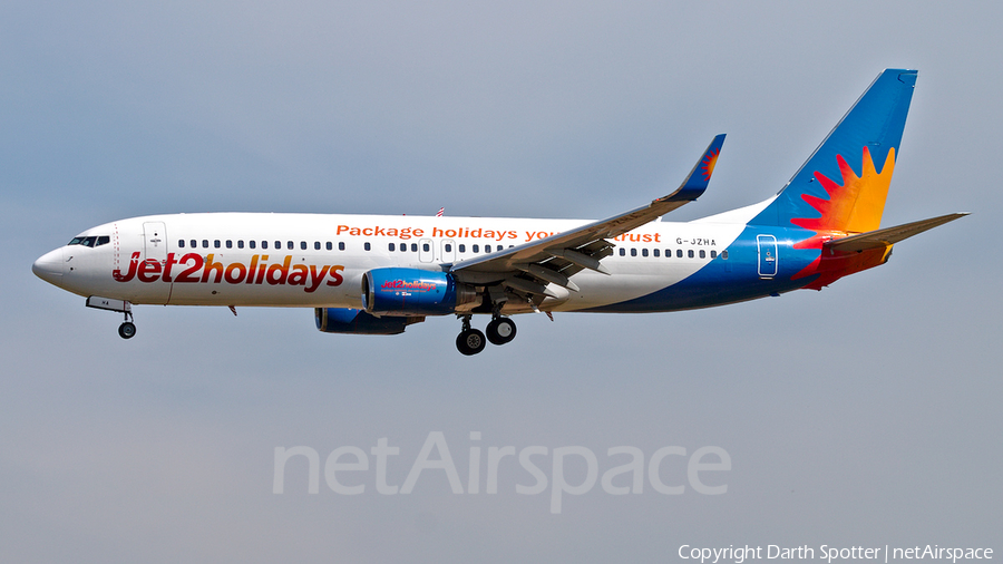 Jet2 Boeing 737-8K5 (G-JZHA) | Photo 265967