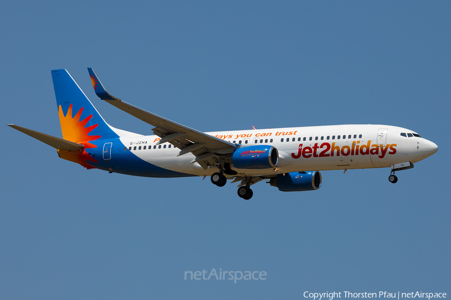 Jet2 Boeing 737-8K5 (G-JZHA) | Photo 170351