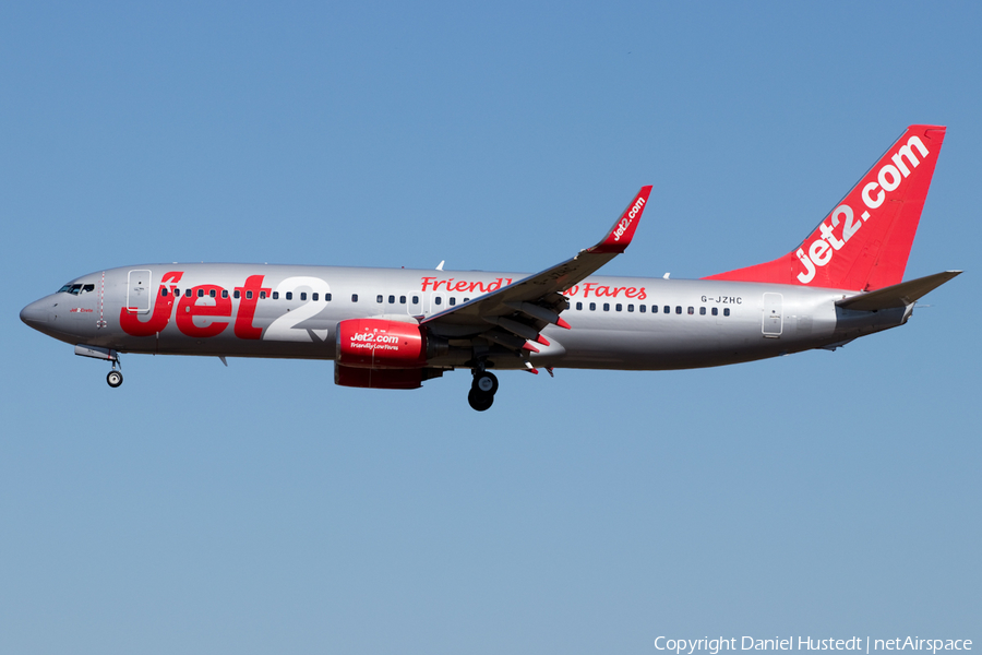 Jet2 Boeing 737-8K5 (G-JZHC) | Photo 534524