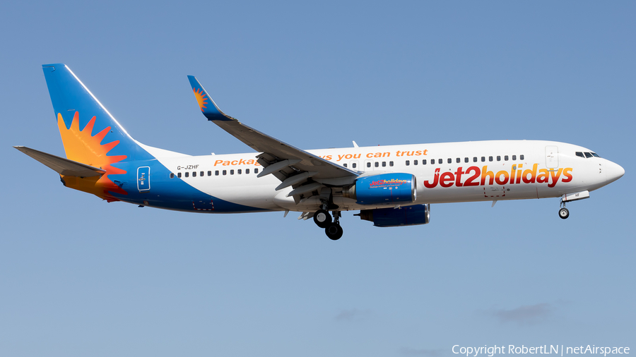Jet2 Boeing 737-8K2 (G-JZHF) | Photo 594661