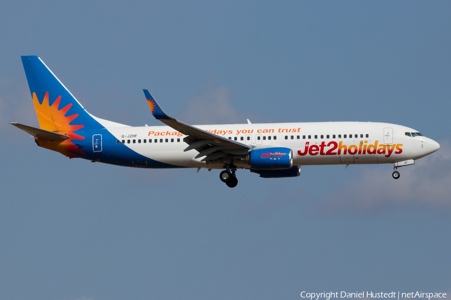 Jet2 Boeing 737-8K2 (G-JZHF) | Photo 472204