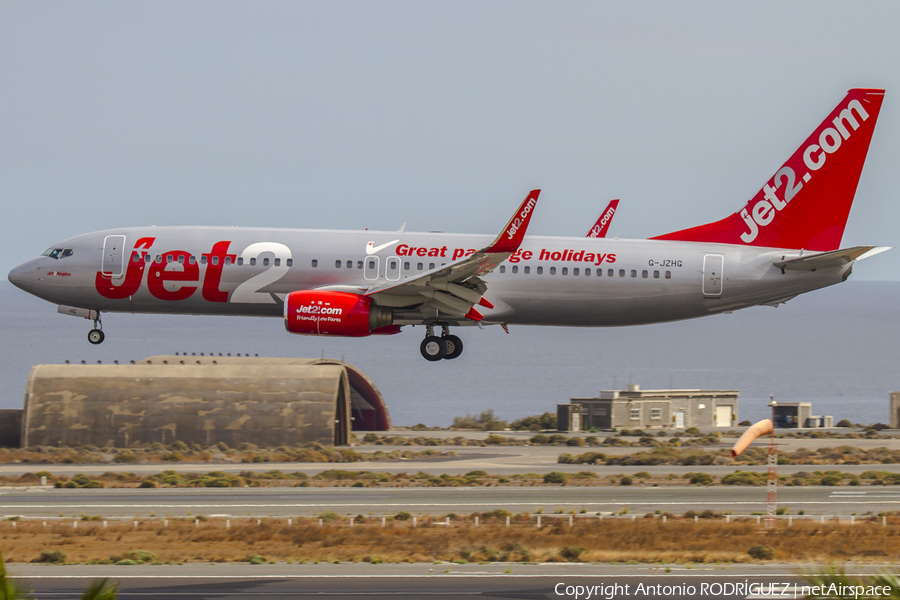 Jet2 Boeing 737-85P (G-JZHG) | Photo 128854