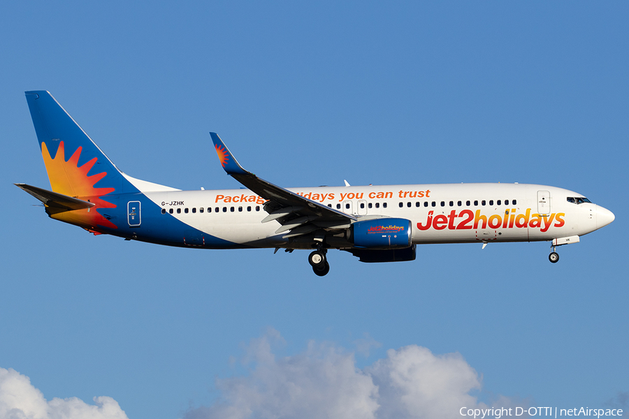 Jet2 Boeing 737-8MG (G-JZHK) | Photo 533691