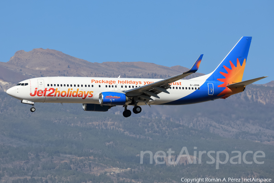 Jet2 Boeing 737-8MG (G-JZHK) | Photo 486660