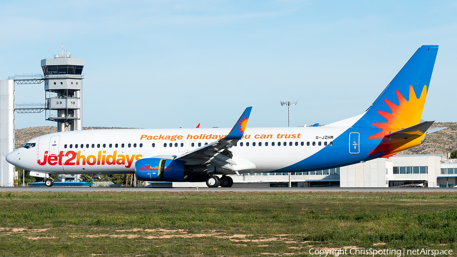 Jet2 Boeing 737-8MG (G-JZHM) | Photo 285569