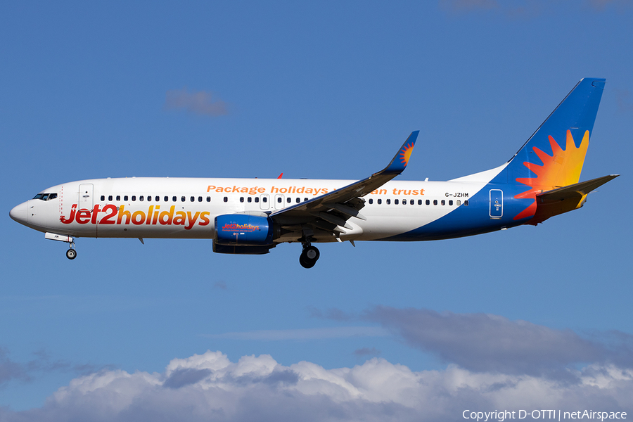 Jet2 Boeing 737-8MG (G-JZHM) | Photo 531319