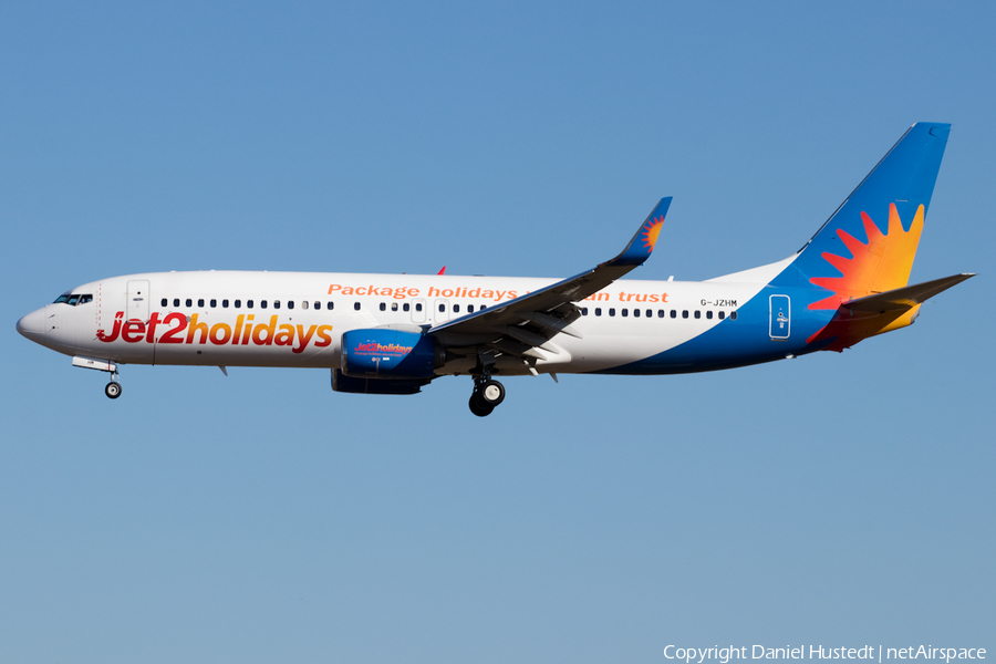 Jet2 Boeing 737-8MG (G-JZHM) | Photo 534525