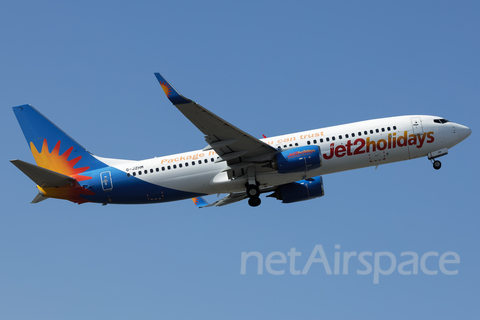 Jet2 Boeing 737-8MG (G-JZHM) at  Tenerife Sur - Reina Sofia, Spain