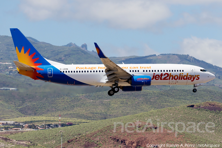 Jet2 Boeing 737-8MG (G-JZHN) | Photo 309061