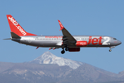 Jet2 Boeing 737-8MG (G-JZHP) at  Tenerife Sur - Reina Sofia, Spain