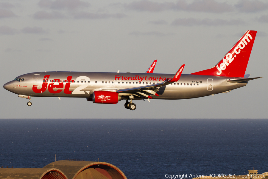 Jet2 Boeing 737-8MG (G-JZHR) | Photo 162654