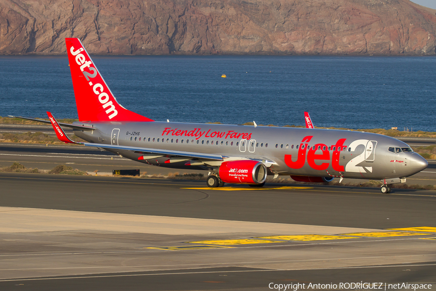 Jet2 Boeing 737-8MG (G-JZHS) | Photo 303683