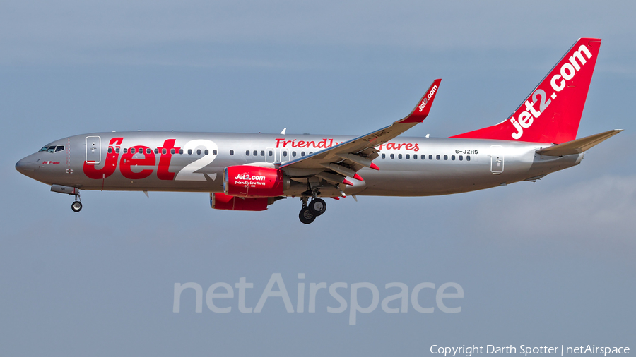 Jet2 Boeing 737-8MG (G-JZHS) | Photo 374751