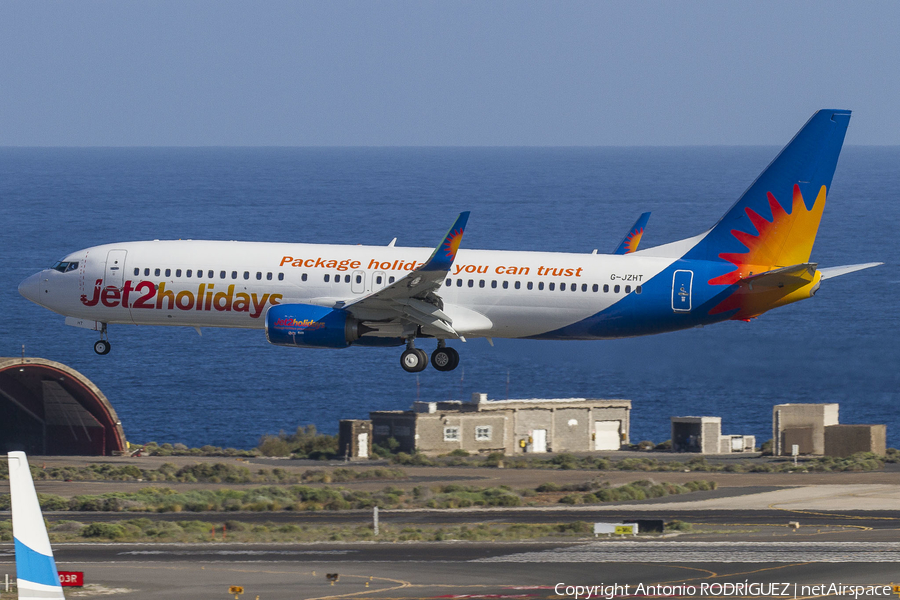 Jet2 Boeing 737-8MG (G-JZHT) | Photo 286577