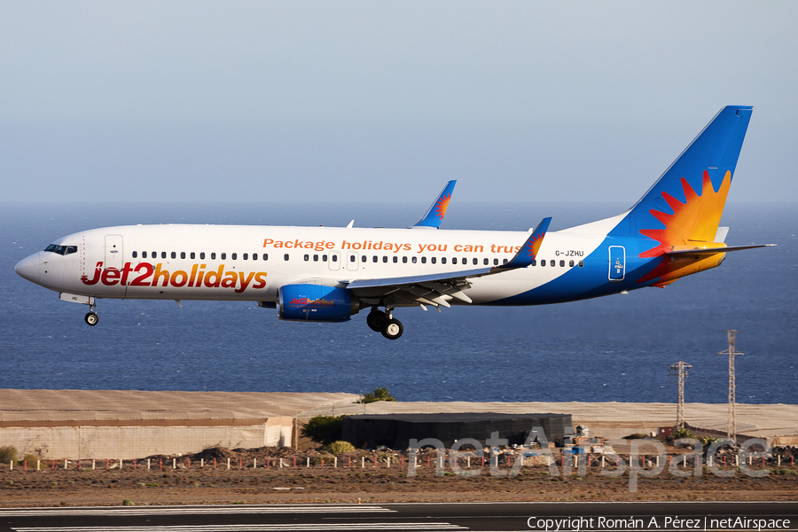 Jet2 Boeing 737-8MG (G-JZHU) | Photo 468619