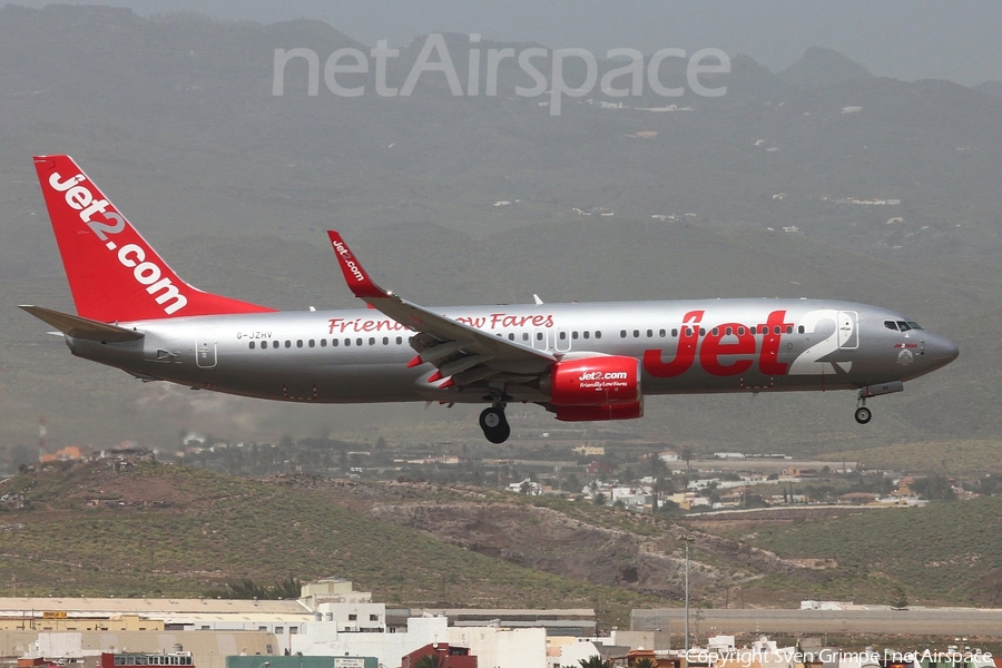 Jet2 Boeing 737-8MG (G-JZHV) | Photo 238223