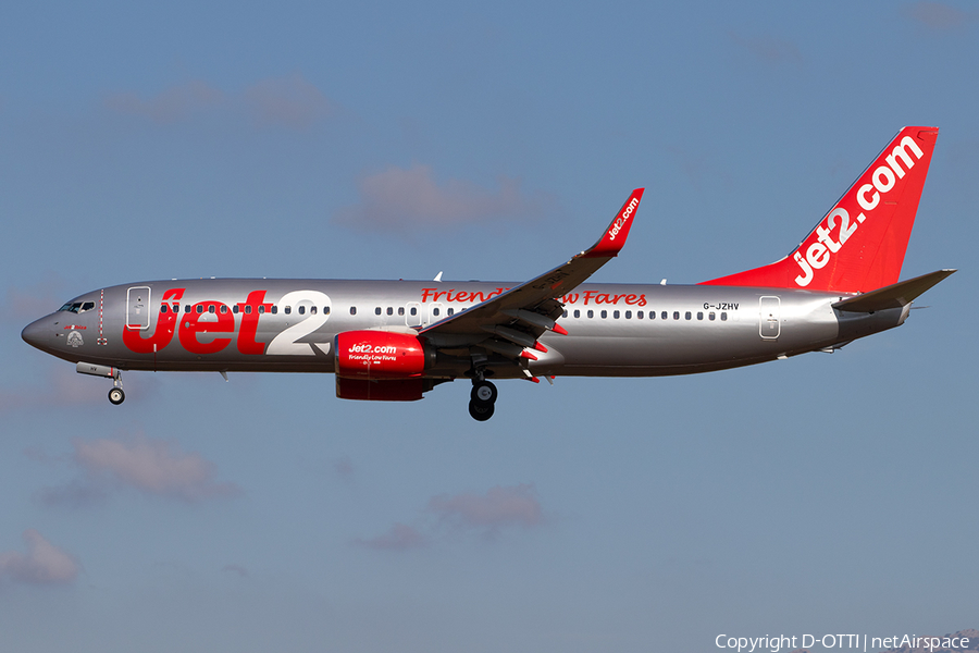 Jet2 Boeing 737-8MG (G-JZHV) | Photo 354825