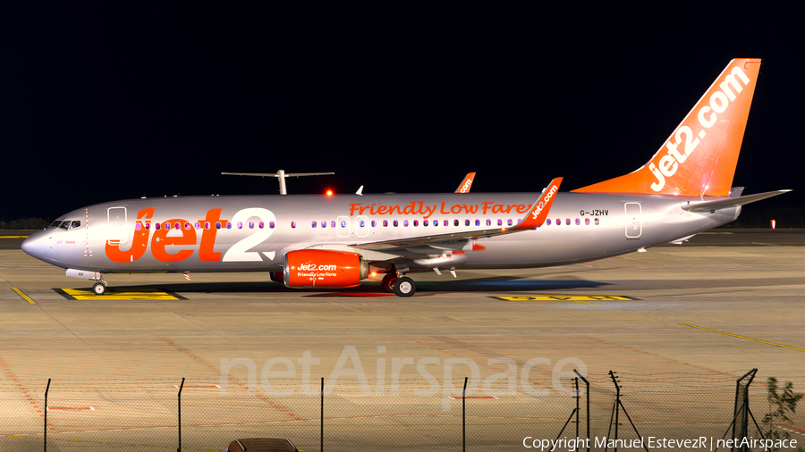 Jet2 Boeing 737-8MG (G-JZHV) | Photo 543019