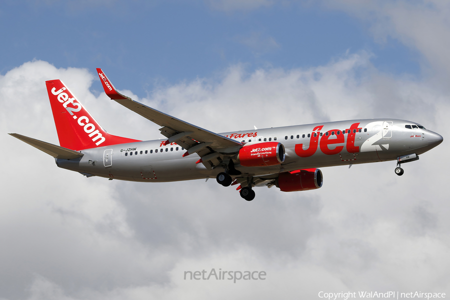 Jet2 Boeing 737-8MG (G-JZHW) | Photo 554231