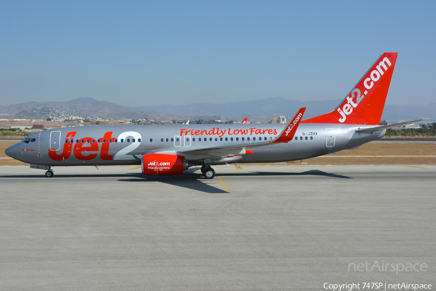 Jet2 Boeing 737-8MG (G-JZHX) | Photo 195297