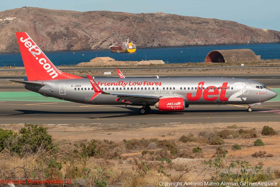 Jet2 Boeing 737-8MG (G-JZHX) | Photo 666764