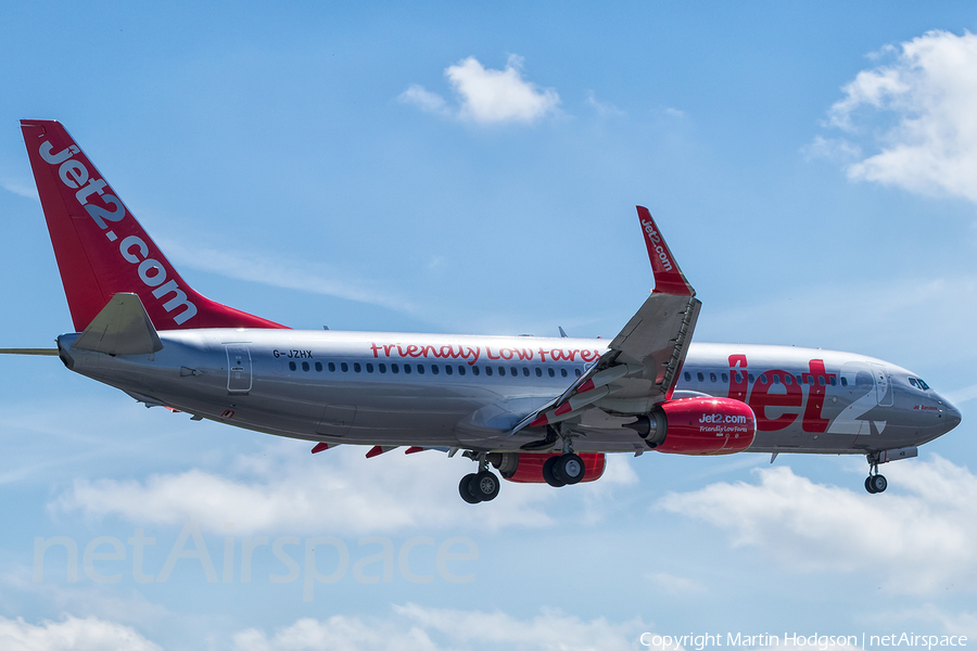 Jet2 Boeing 737-8MG (G-JZHX) | Photo 172030