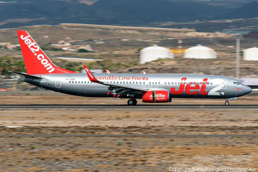 Jet2 Boeing 737-8MG (G-JZHX) | Photo 481582