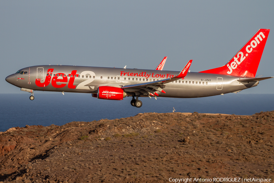 Jet2 Boeing 737-8MG (G-JZHY) | Photo 501531