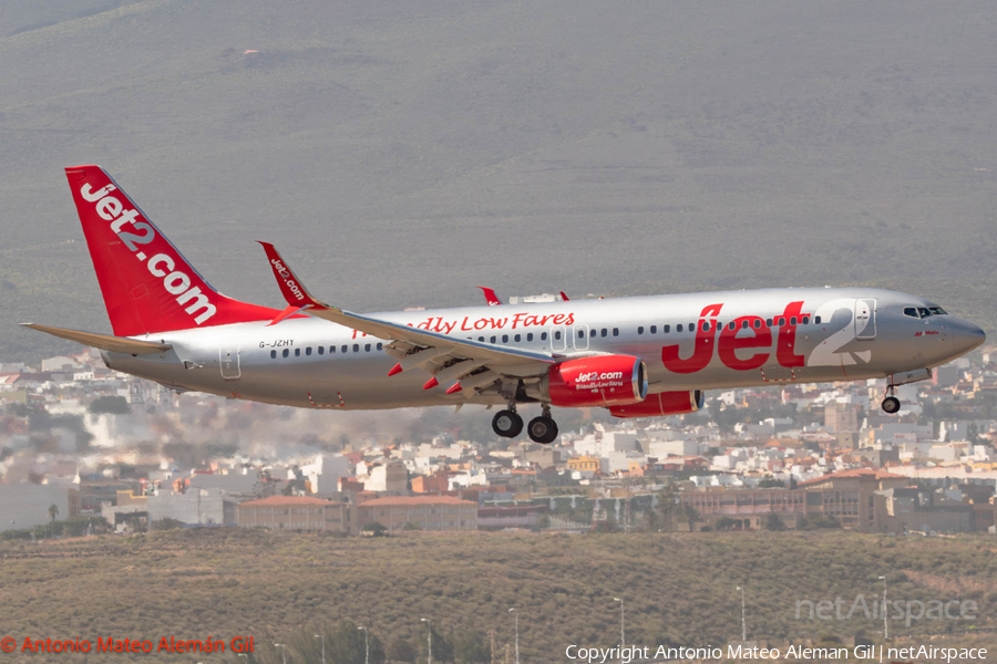 Jet2 Boeing 737-8MG (G-JZHY) | Photo 666040