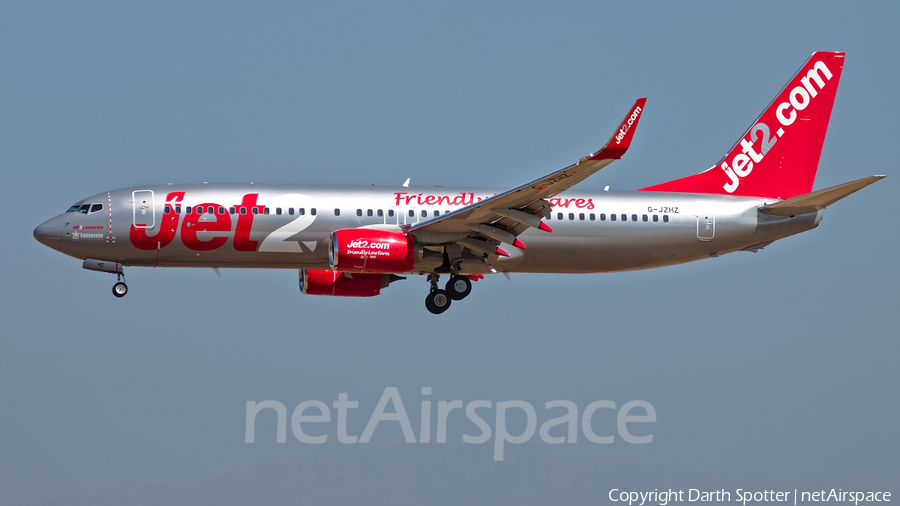Jet2 Boeing 737-8MG (G-JZHZ) | Photo 374752