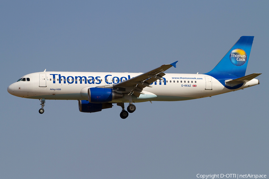 Thomas Cook Airlines Airbus A320-214 (G-KKAZ) | Photo 367149