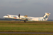 Flybe Bombardier DHC-8-402Q (G-KKEV) at  Amsterdam - Schiphol, Netherlands
