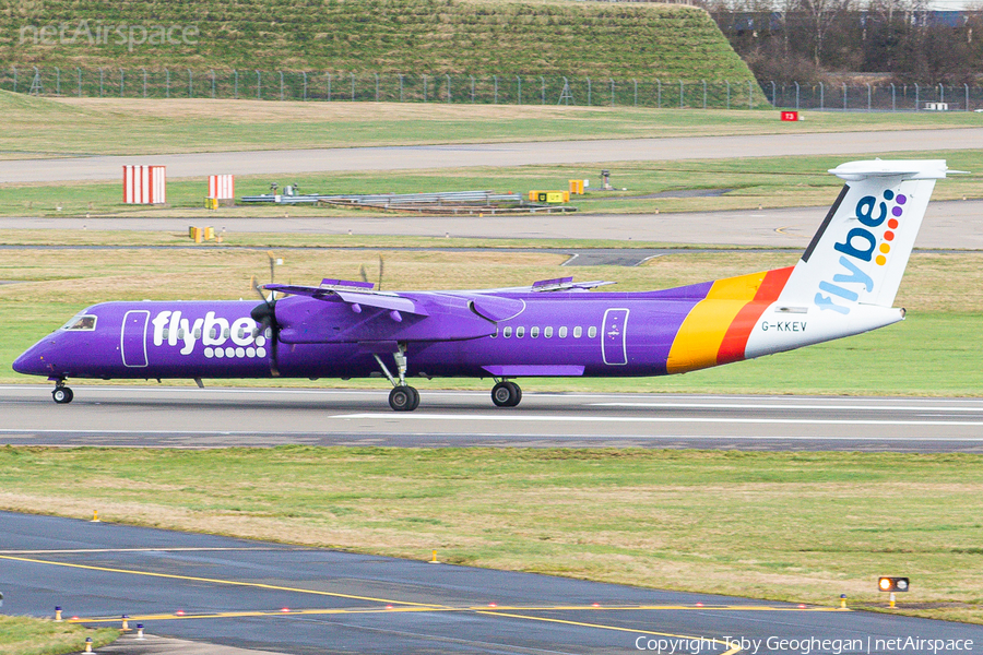 Flybe Bombardier DHC-8-402Q (G-KKEV) | Photo 392633