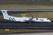 Flybe Bombardier DHC-8-402Q (G-KKEV) at  Dusseldorf - International, Germany