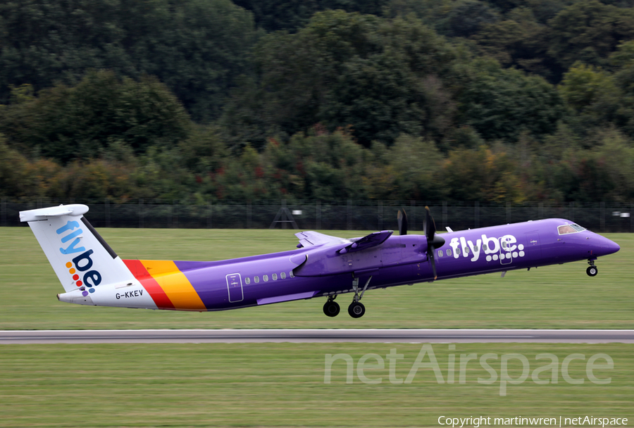 Flybe Bombardier DHC-8-402Q (G-KKEV) | Photo 263140