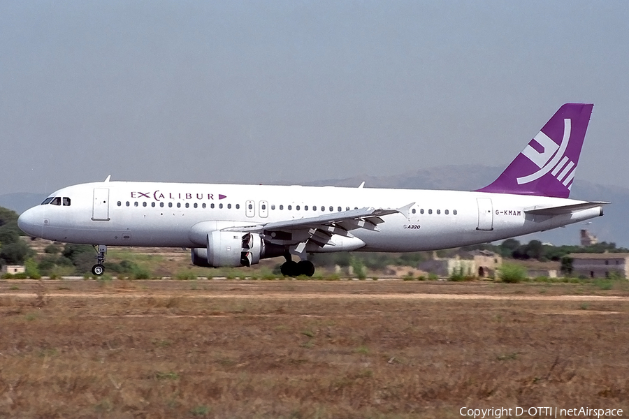 Excalibur Airways Airbus A320-212 (G-KMAM) | Photo 143707