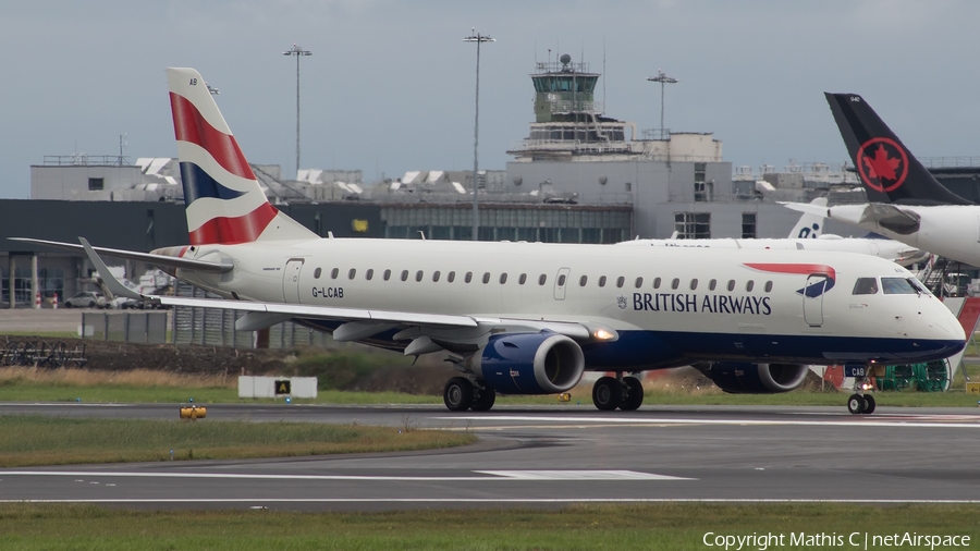 British Airways (CityFlyer) Embraer ERJ-190SR (ERJ-190-100SR) (G-LCAB) | Photo 382267