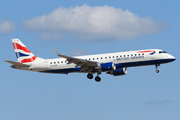 British Airways (CityFlyer) Embraer ERJ-190SR (ERJ-190-100SR) (G-LCAB) at  Frankfurt am Main, Germany