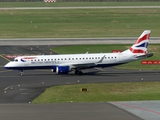British Airways (CityFlyer) Embraer ERJ-190SR (ERJ-190-100SR) (G-LCAD) at  Dusseldorf - International, Germany