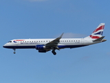British Airways (CityFlyer) Embraer ERJ-190SR (ERJ-190-100SR) (G-LCAD) at  Frankfurt am Main, Germany