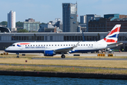 British Airways (CityFlyer) Embraer ERJ-190SR (ERJ-190-100SR) (G-LCAD) at  London - City, United Kingdom