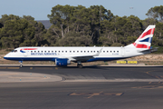 British Airways (CityFlyer) Embraer ERJ-190SR (ERJ-190-100SR) (G-LCAD) at  Palma De Mallorca - Son San Juan, Spain