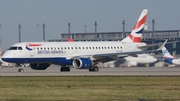 British Airways Embraer ERJ-190SR (ERJ-190-100SR) (G-LCAE) at  Berlin Brandenburg, Germany