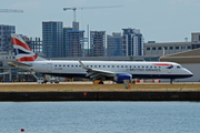 British Airways Embraer ERJ-190SR (ERJ-190-100SR) (G-LCAE) at  London - City, United Kingdom