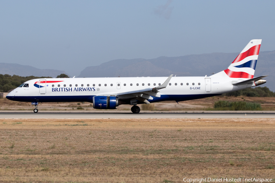 British Airways Embraer ERJ-190SR (ERJ-190-100SR) (G-LCAE) | Photo 537064