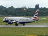 British Airways (CityFlyer) Embraer ERJ-190SR (ERJ-190-100SR) (G-LCAF) at  Dusseldorf - International, Germany