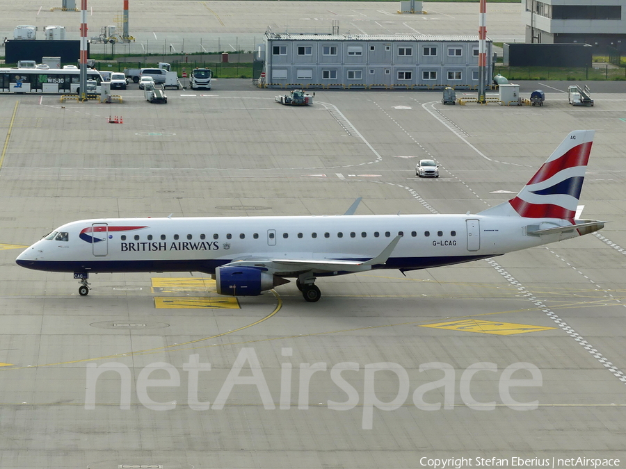 British Airways Embraer ERJ-190SR (ERJ-190-100SR) (G-LCAG) | Photo 528926